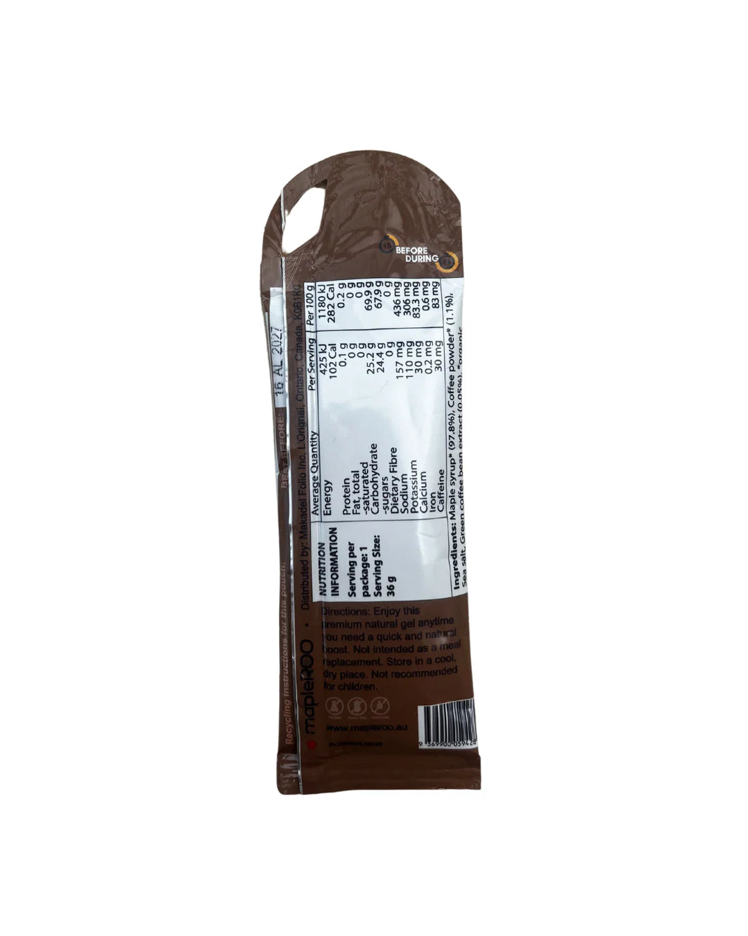 mapleROO Discovery Pack - ENERGY GELS