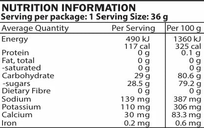 mapleROO Maple & Raspberry ENERGY GEL