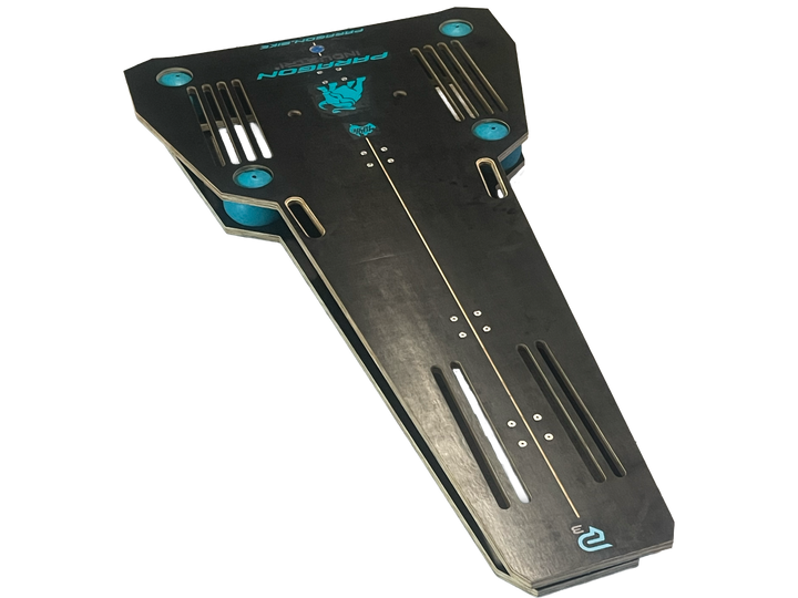 Paragon P3 full-motion indoor cycling rocker plate for the Wahoo KICKR Bike Shift, Australian-made plywood construction