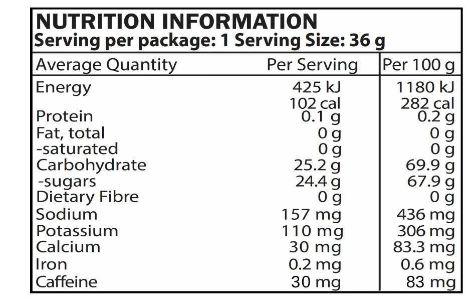 mapleROO Maple & Coffee ENERGY GEL