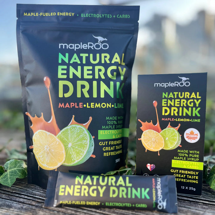 mapleROO Energy Drink Maple Sugar & Lemon/Lime