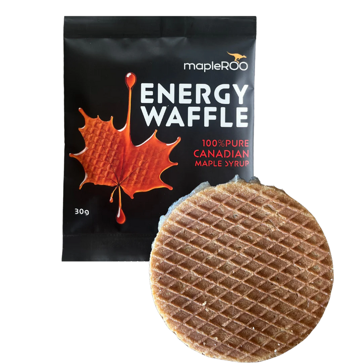 mapleROO Energy WAFFLE - Maple Syrup (Gluten Free)