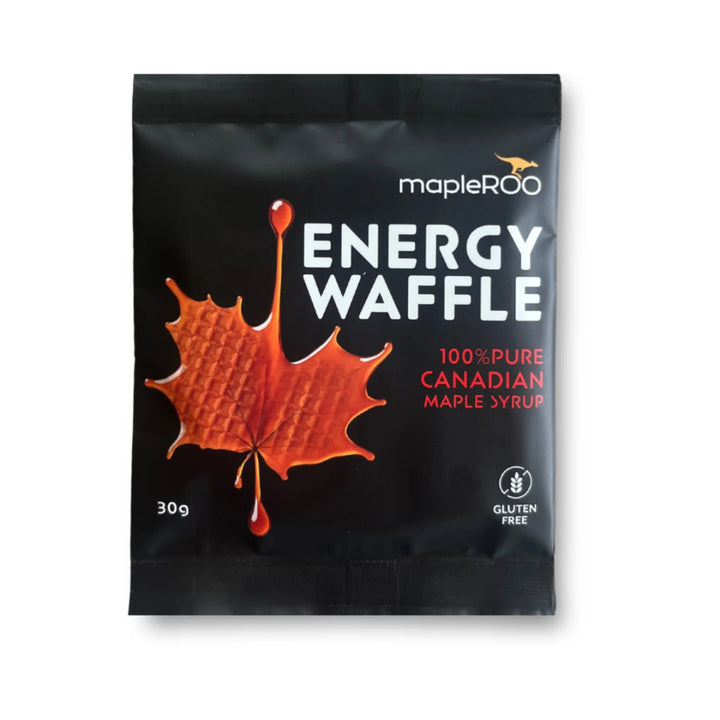 mapleROO Energy WAFFLE - Maple Syrup (Gluten Free)